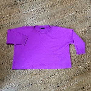 Cropped Cashmere Sweater